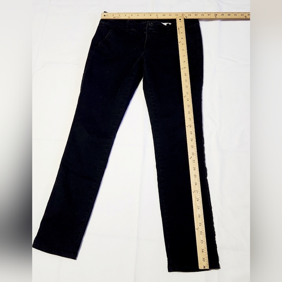 American Eagle Skinny Jeans size 6 long Stretch Blue Low Rise Womens casual - Picture 5 of 7